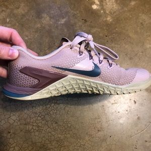 Nike metcons! Pink and mauve